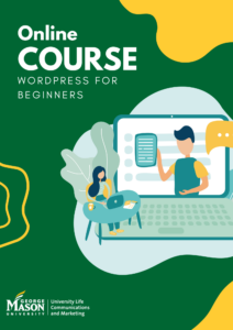 The cover art to the Online Guide for WordPress Beginners.